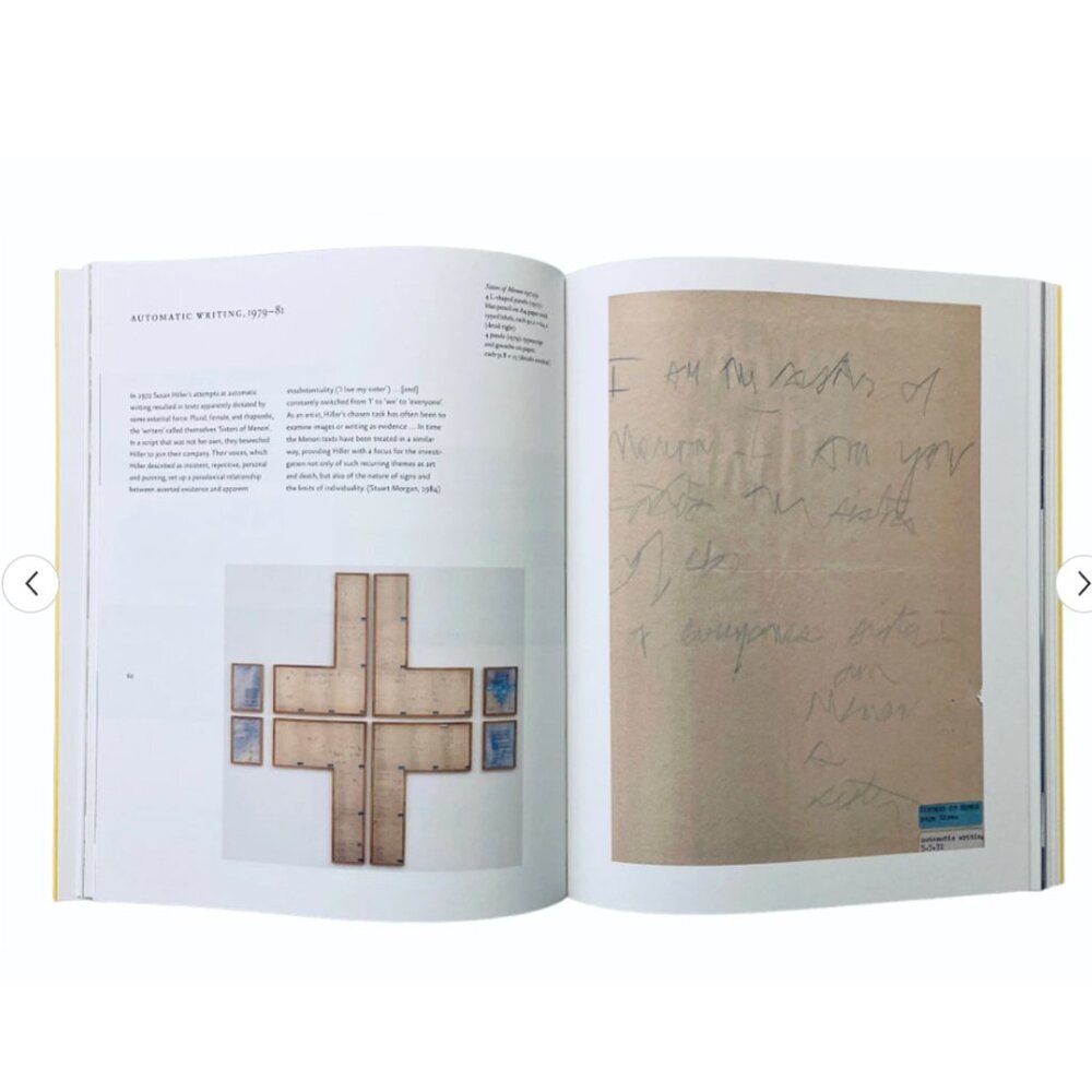SUSAN HILLER Contemporary ART BOOK 192 pages TATE MUSEUM film VIDEO drawing